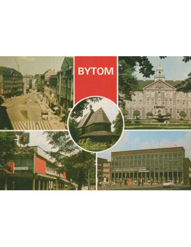 Pocztówka Bytom miasto