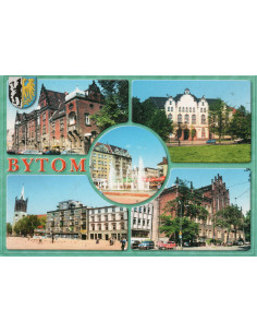Pocztówka Bytom miasto