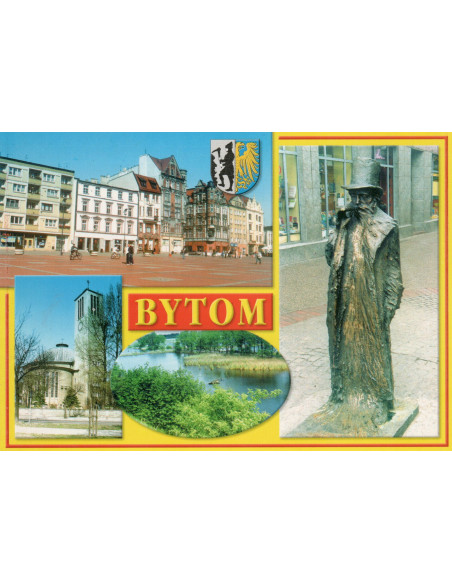 Pocztówka Bytom miasto