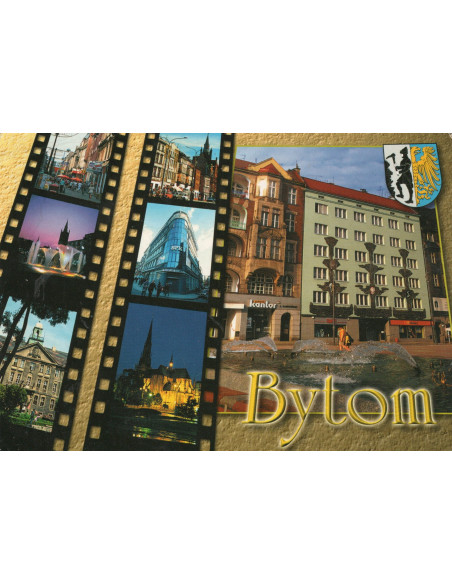 Pocztówka Bytom miasto