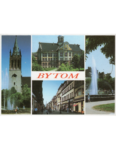 Pocztówka Bytom miasto