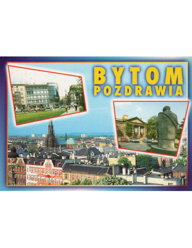Pocztówka Bytom miasto