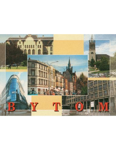 Pocztówka Bytom miasto