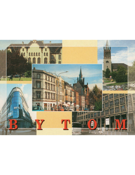 Pocztówka Bytom miasto