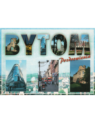 Pocztówka Bytom miasto