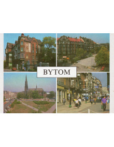 Pocztówka Bytom miasto