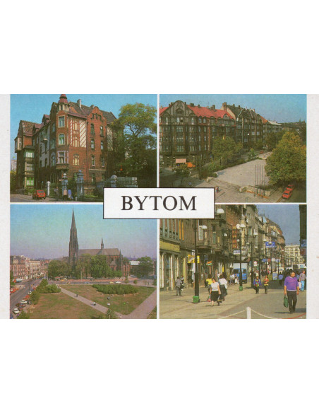 Pocztówka Bytom miasto