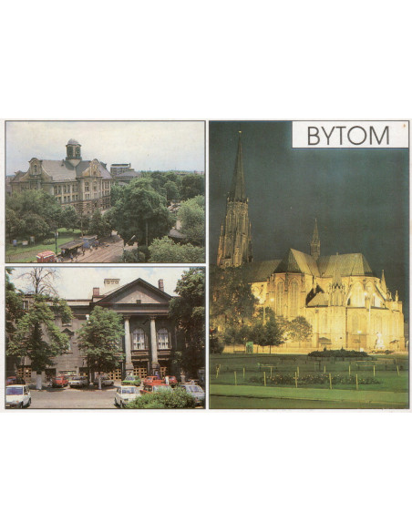 Pocztówka Bytom miasto