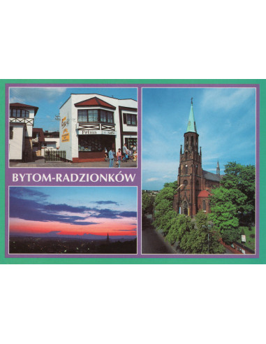 Pocztówka Bytom miasto