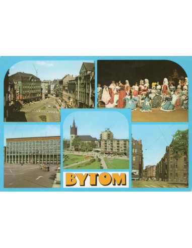 Pocztówka Bytom miasto