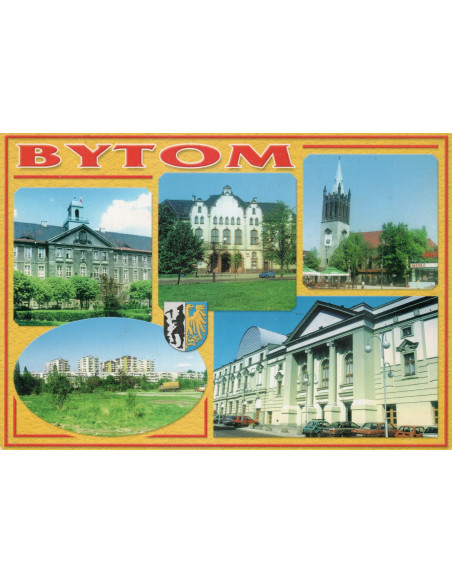 Pocztówka Bytom miasto