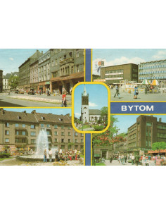 Pocztówka Bytom miasto