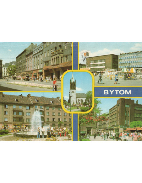 Pocztówka Bytom miasto