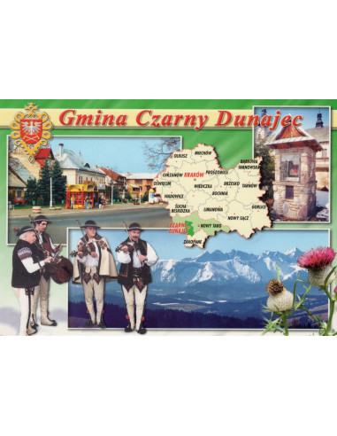 Pocztówka Gmina Czarny Dunajec