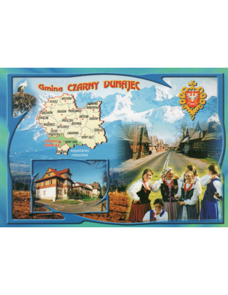 Pocztówka Gmina Czarny Dunajec