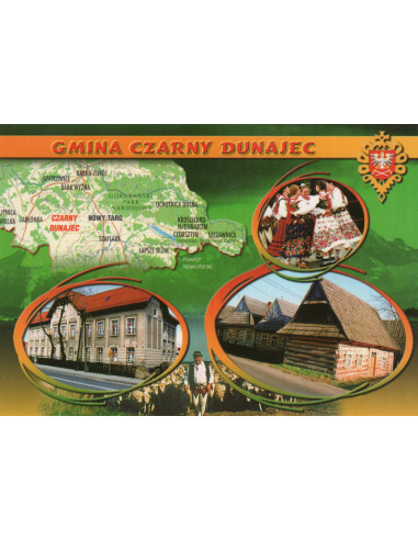 Pocztówka Gmina Czarny Dunajec