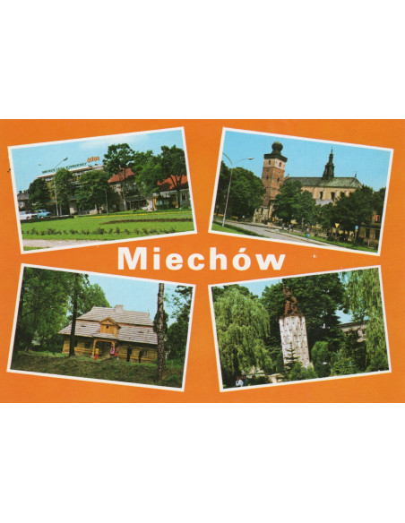 Pocztówka Miechów miasto