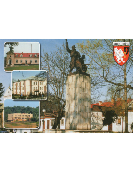 Pocztówka Miechów miasto