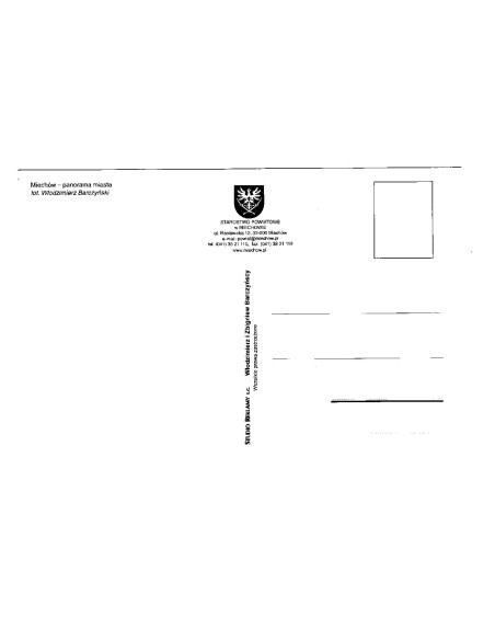 Pocztówka Miechów miasto
