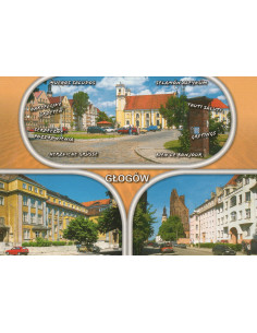 Pocztówka Głogów miasto