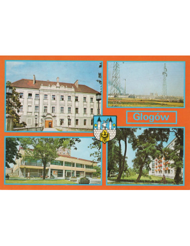 Pocztówka Głogów miasto