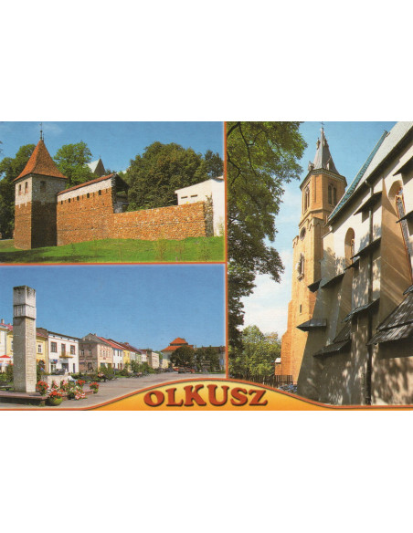 Pocztówka Olkusz miasto