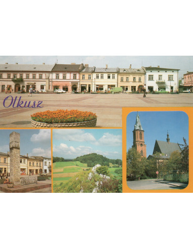 Pocztówka Olkusz miasto