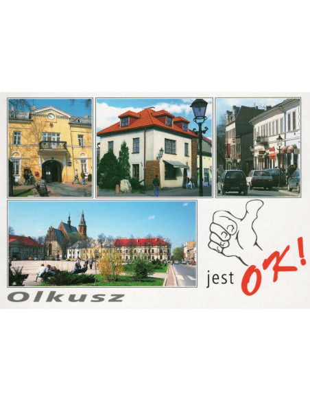 Pocztówka Olkusz miasto