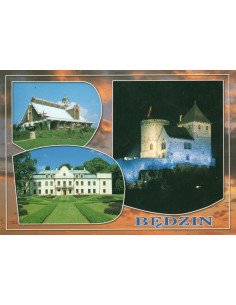 Pocztówka Będzin miasto