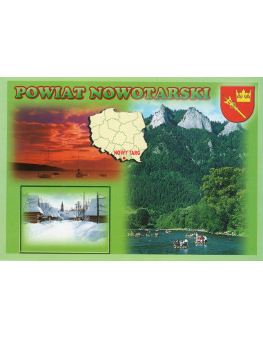 Pocztówka Powiat Nowotarski