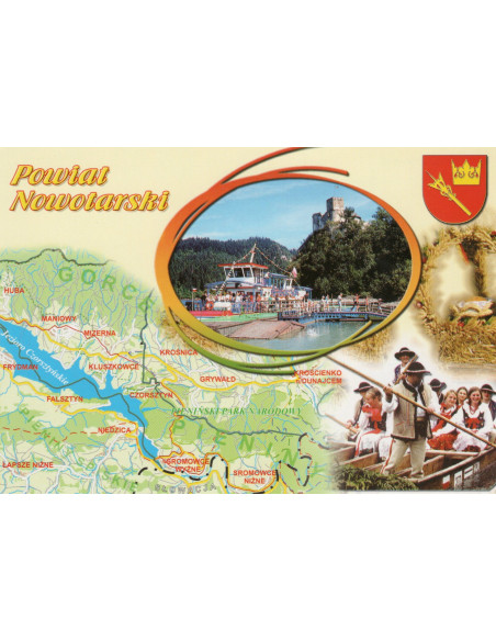 Pocztówka Powiat Nowotarski
