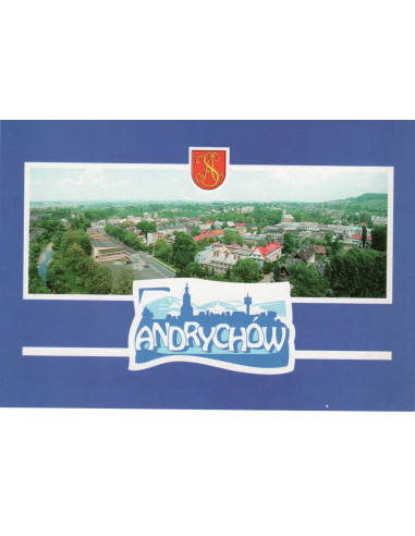 Pocztówka Andrychów miasto