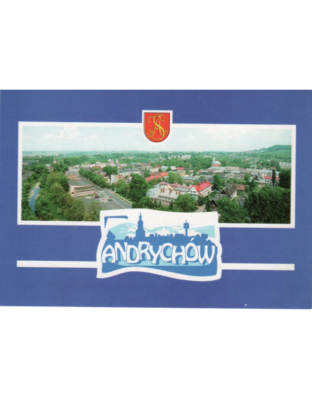 Pocztówka Andrychów miasto
