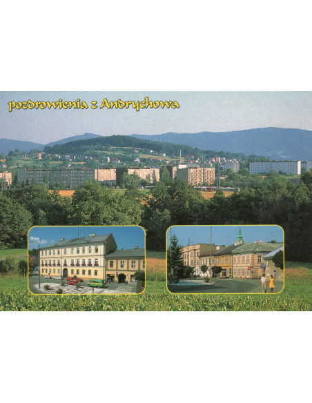 Pocztówka Andrychów miasto