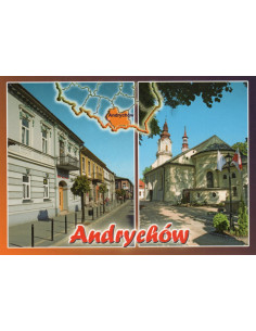 Pocztówka Andrychów miasto