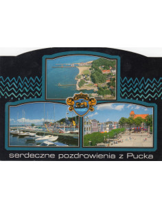 Pocztówka Puck miasto
