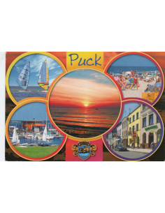 Pocztówka Puck miasto