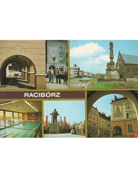 Pocztówka Racibórz miasto