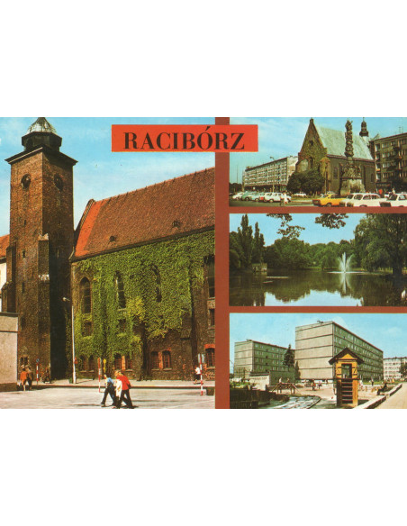 Pocztówka Racibórz miasto