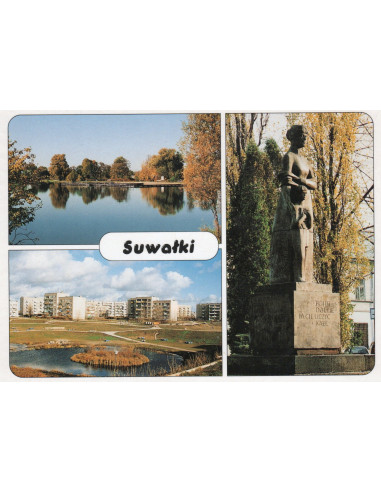 Pocztówka Suwałki miasto