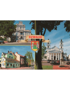 Pocztówka Suwałki miasto