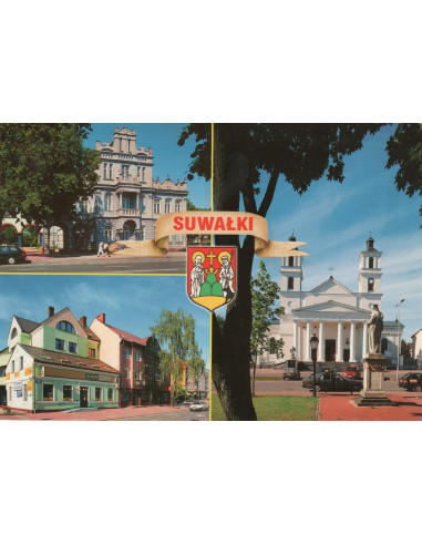 Pocztówka Suwałki miasto