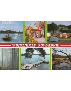 Pocztówka Suwałki Pojezierze Suwalskie
