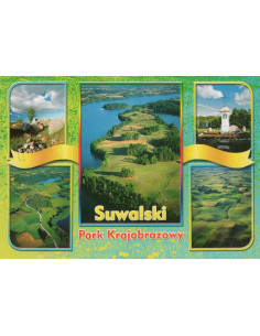 Pocztówka Suwałki Suwalski Park Krajobrazowy