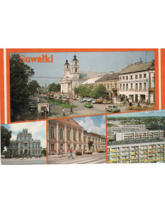 Pocztówka Suwałki miasto