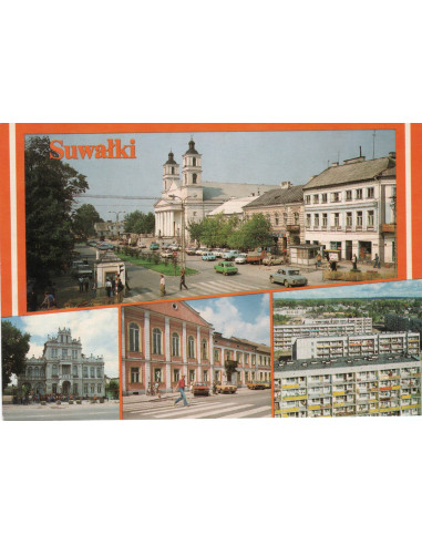 Pocztówka Suwałki miasto
