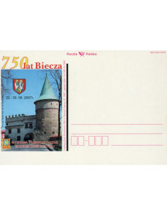 Pocztówka Biecz 750 lat