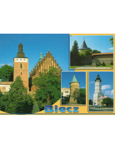 Pocztówka Biecz miasto