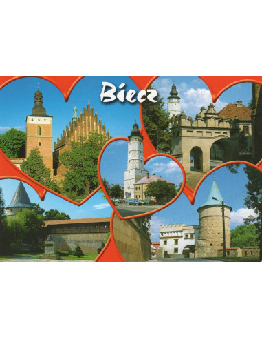 Pocztówka Biecz miasto