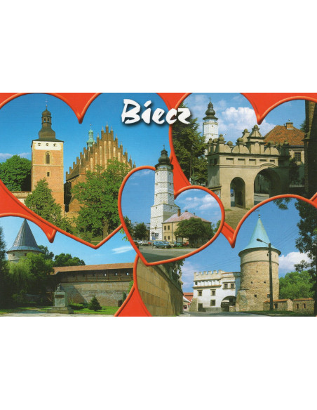 Pocztówka Biecz miasto